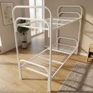 Двухъярусная металлическая кровать Бюджет-2 80×190 для хостела