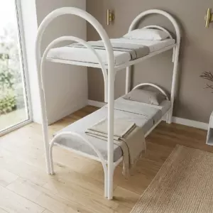 Двухъярусная металлическая кровать Комфорт-2 80×190 для хостела