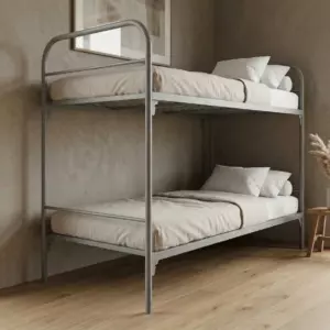 Кровать металлическая двухъярусная Эконом-2 80×190
